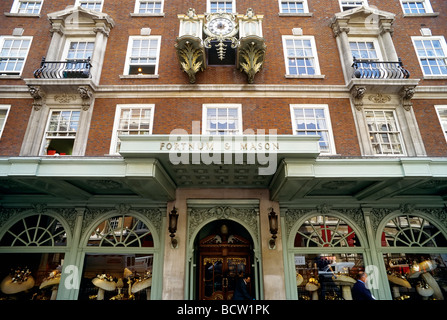 Traditional delicatessen department store Fortnum & Mason, Piccadilly, London, England, UK, Europe Stock Photo