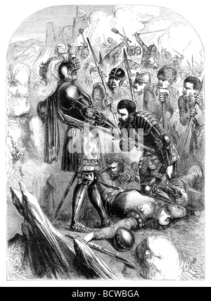 Francis I King of France taken prisoner at the Battle of Pavia 24 February 1525 Stock Photo
