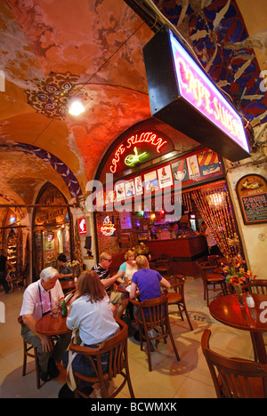 ISTANBUL, TURKEY. A cafe in the Grand Bazaar (Kapali Carsi). 2009. Stock Photo