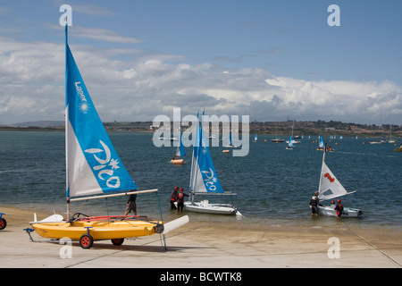 weymouth and portland national sailing academy venue for 2012 olympics dorset england uk gb Stock Photo