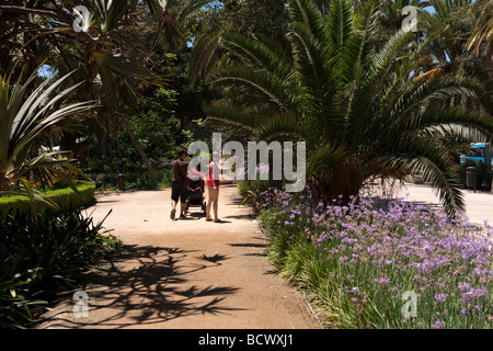 Paseo del Parque Malaga Andalucia Spain Stock Photo