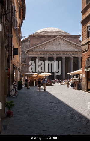 Agrippa Pantheon Piazza della Rotonda Rome Italy Stock Photo