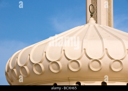 Ali Bin Abi Taleb mosque in the Bastakia historical area Bur Dubai Stock Photo