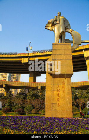 Nanpu Bridge,Shanghai,China Stock Photo