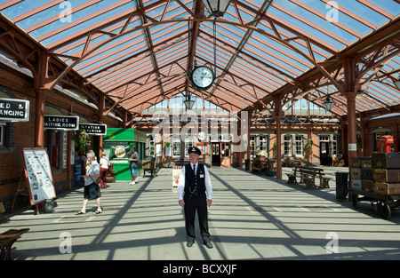 The Severn Valley Railway, Kidderminster Station, Worcestershire Stock Photo