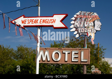 Roadside Signs Stock Photo