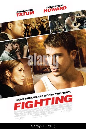 Fighting Year : 2009 Director : Dito Montiel Zulay Henao, Channing Tatum Movie poster (USA) Stock Photo