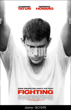 Fighting Year : 2009 Director : Dito Montiel Channing Tatum Movie poster (USA) Stock Photo