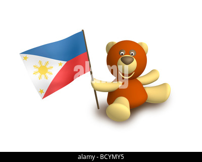 Philippines flag Stock Photo