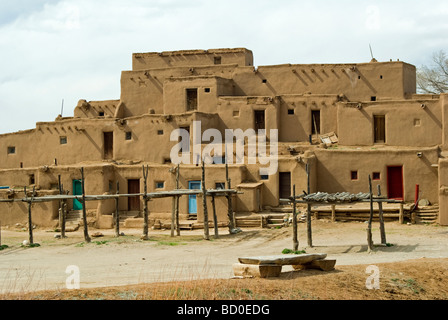 Taos Pueblo, New Mexico Stock Photo