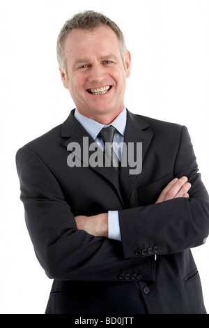 Portrait Of Middle Aged Businessman Stock Photo