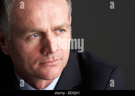 Portrait Of Middle Aged Businessman Stock Photo