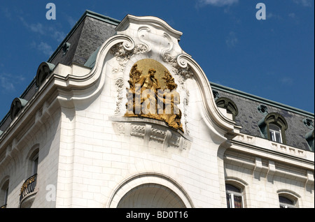 Facade of French embassy in Vienna Stock Photo