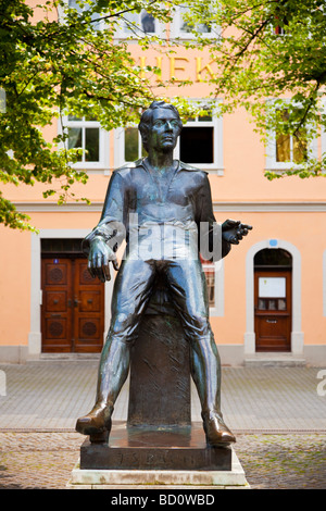 Statue of German composer Johann Sebastian Bach, Eisenach, Germany ...