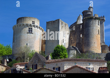 Chateau de Bonaguil Stock Photo