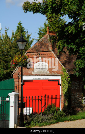 The old fire station building in Broad Strret Alresford Hampshire England UK Stock Photo