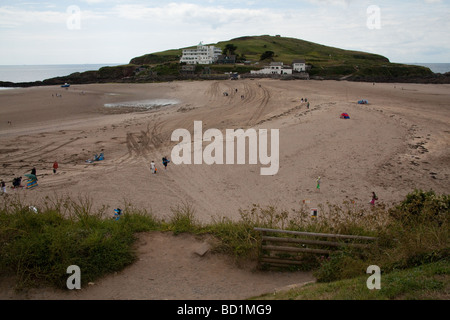 Burgh island Devon England. Stock Photo