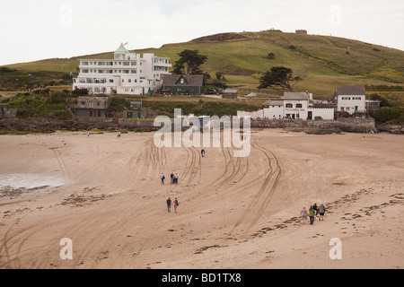 Burgh Island Hotel Devon England Stock Photo