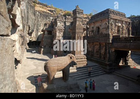 Ellora Caves Maharashtra India Stock Photo