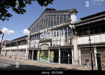 exterior of mosi the museum of science and industry liverpool road castlefield manchester uk Stock Photo