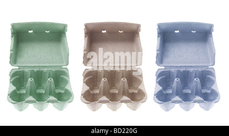 Egg Cartons Stock Photo