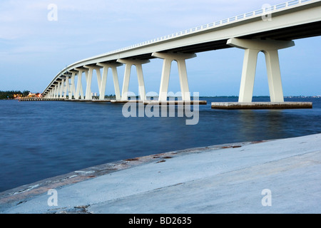 Sanibel Island Causeway - Sanibel Island, Florida Stock Photo
