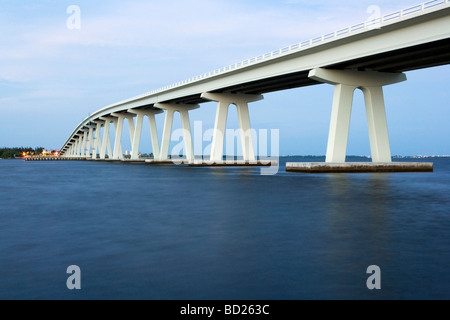 Sanibel Island Causeway - Sanibel Island, Florida Stock Photo
