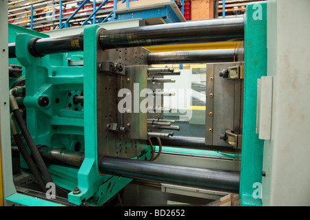 injection moulding machine for manufacture of plastic parts Stock Photo