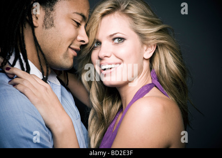 close couple portrait Stock Photo