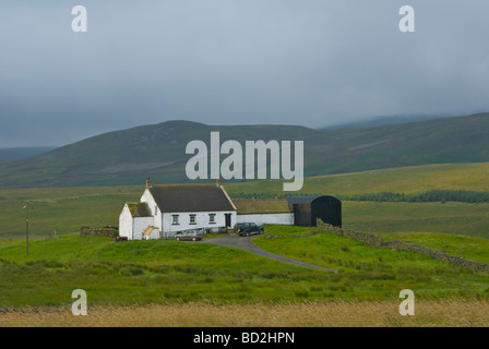 Traditional farmhouse, Upper Teesdale, County Durham, England UK Stock Photo