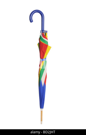 Colourful umbrella isolated on the white background Stock Photo - Alamy