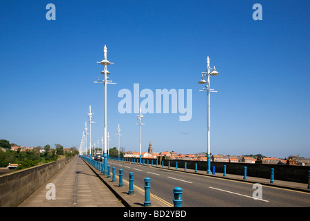 Royal Tweed Bridge Berwick upon Tweed Northumberland England Stock Photo