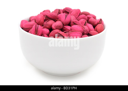 Pink Dyed Pistachio Nuts Stock Photo - Alamy