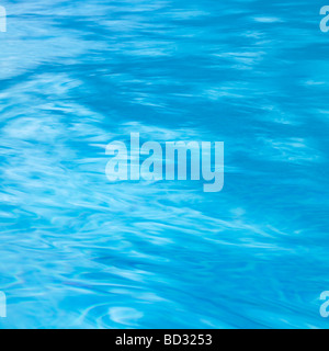 Water Background Full Frame With Gentle Rippled Texture. Stock Photo