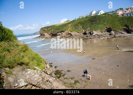 Coast Little Haven Pembrokeshire Wales Stock Photo