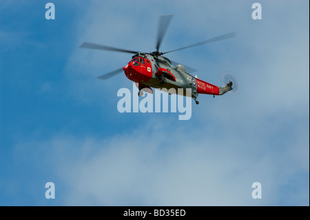 Fairford Airshow Sunday 2009 Westland Sea King HU5 Search and Rescue, 771 Naval Air Squadron, Stock Photo