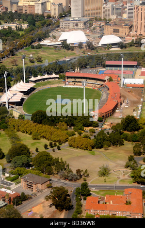 air view of Adelaide Cricket grounds in Adelaide Australia Stock Photo