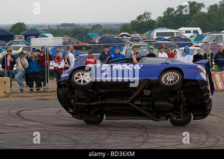 USC Ultimate Street Car Stunt Show at Santa Pod Raceway Stock Photo