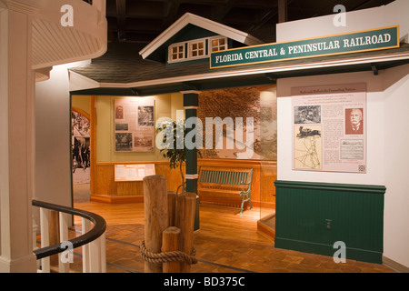 History Exhibit Museum Of Science History Jacksonville Florida USA Stock Photo