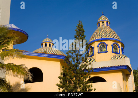 House in Olas Atlas Beach, Mazatlan, Sinaloa State, Mexico Stock Photo