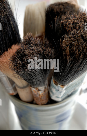 Paint Brushes Stock Photo