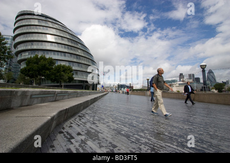 City Hall is the headquarters of the Greater London Authority which comprises the Mayor of London and London Assembly Stock Photo