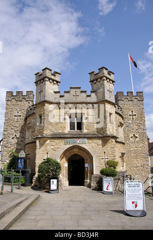 Old County Gaol Museum, Market Hill, Buckingham, Buckinghamshire, England, United Kingdom Stock Photo