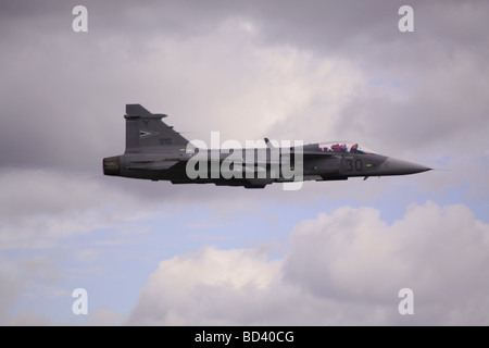 USAF F15 Eagle in flight Stock Photo