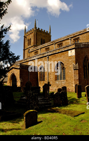 All Saints Church, Wroxton, Oxfordshire, England, UK Stock Photo