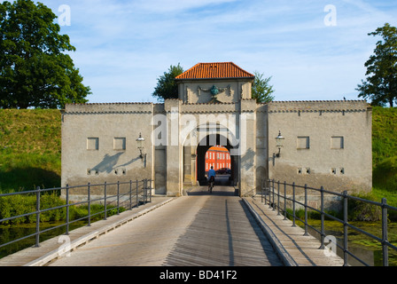 Gate to Kastellet fortress in Copenhagen Denmark Europe Stock Photo