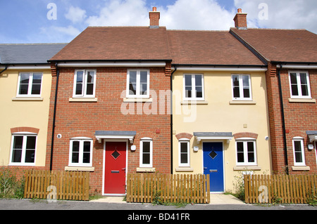 Buckingham Park Housing Development, Aylesbury, Buckinghamshire, England, United Kingdom Stock Photo