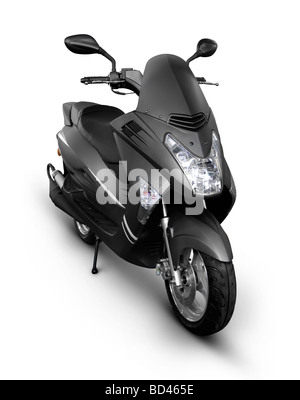 Motor scooter Stock Photo