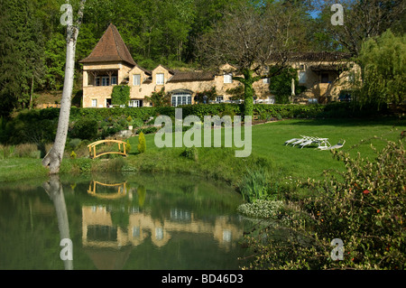 Countryside Inn Stock Photo