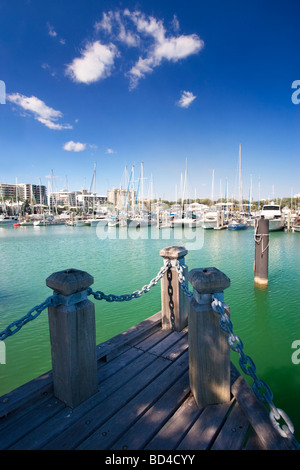 Cullen Bay marina and yacht club in Darwin, Northern Territory, Australia Stock Photo